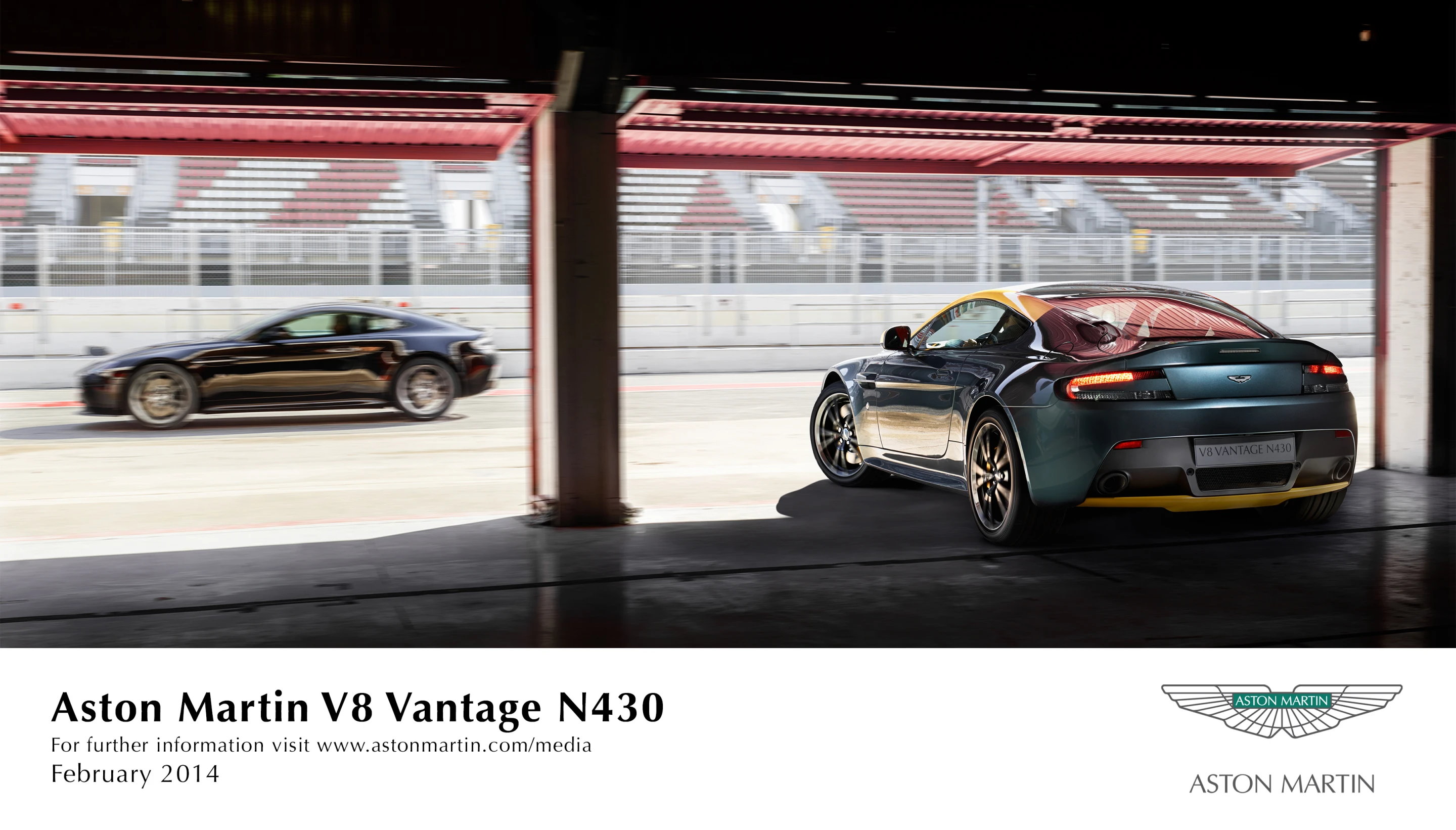 The Vantage N430 styling puts the emphasis on sportiness