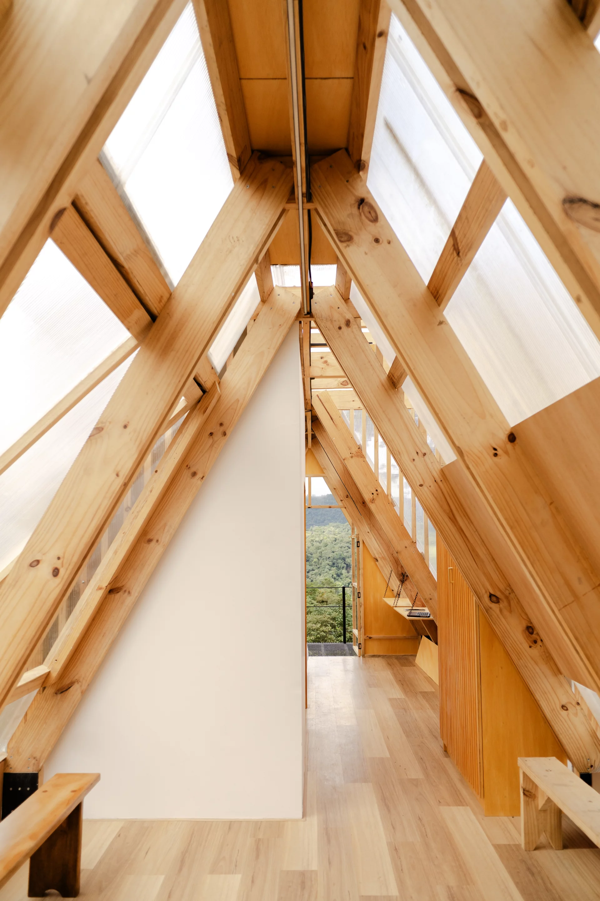 Casa 6-3 was intentionally designed to evolve into a more permanent structure over time