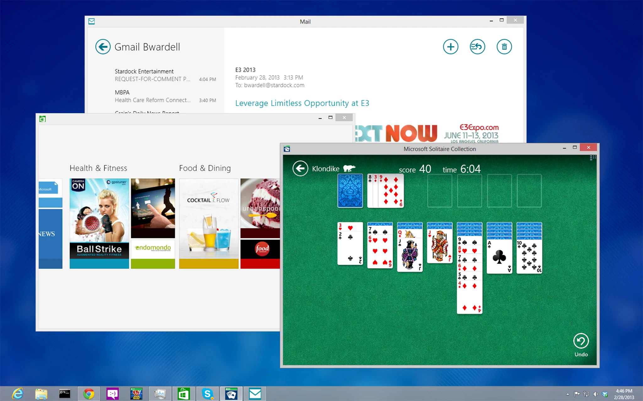 A new app, ModernMix, runs Windows 8 Metro apps on the desktop