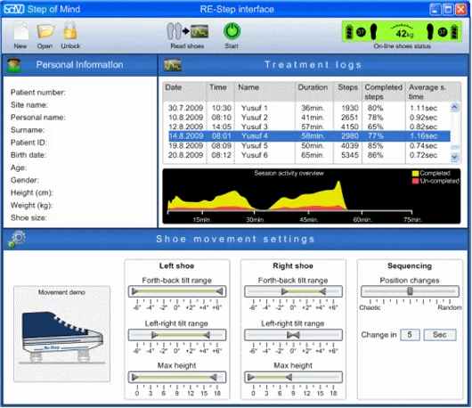 The Re-Step software