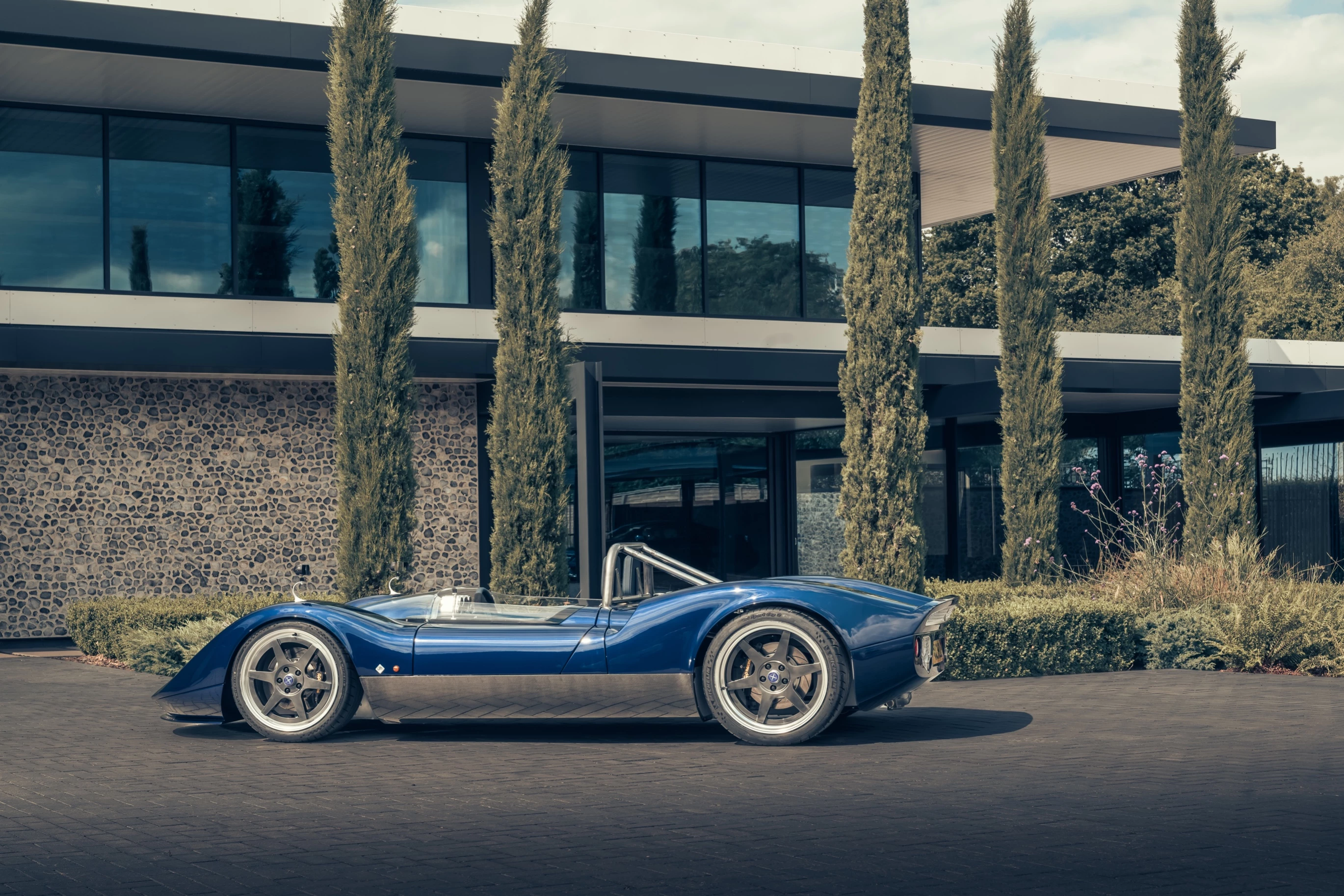 The curves are inspired by the original M1A, and Nichols spent much time massaging them in the air tunnel for improved aero performance