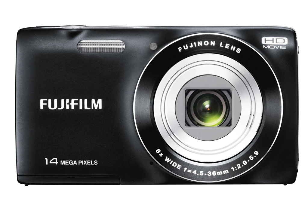 The FinePix JZ100 front view