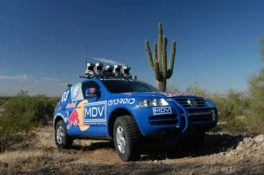 Stanley the Volkswagen Toureg has taken out one of the mot significant prizes in technological history