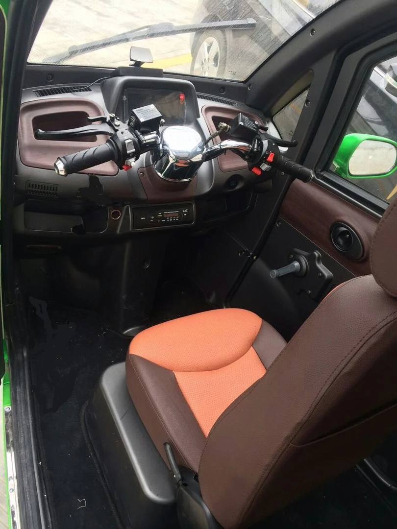 ZEV T3-1 Micro: cockpit, handlebar and dash