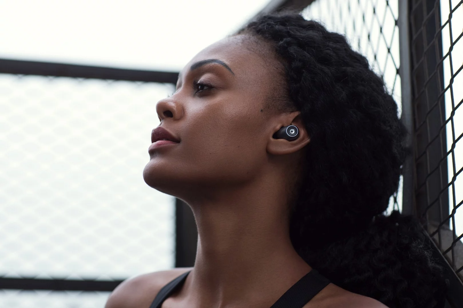 With a sweat-proof design, the Crazybaby 1S earbuds are targeted at sportspeople