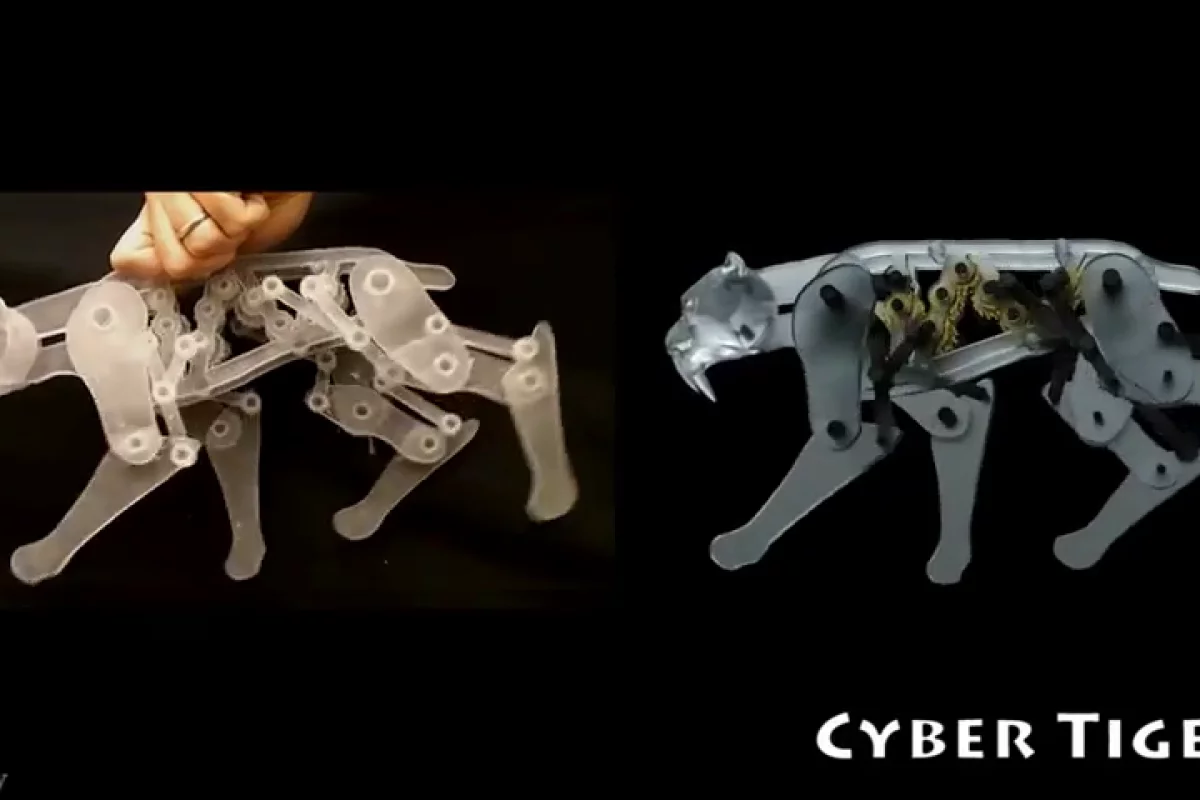 With Disney Research's new software, even complex movements like four-legged walking can be easily generated in about half an hour (Photo: Disney Research)