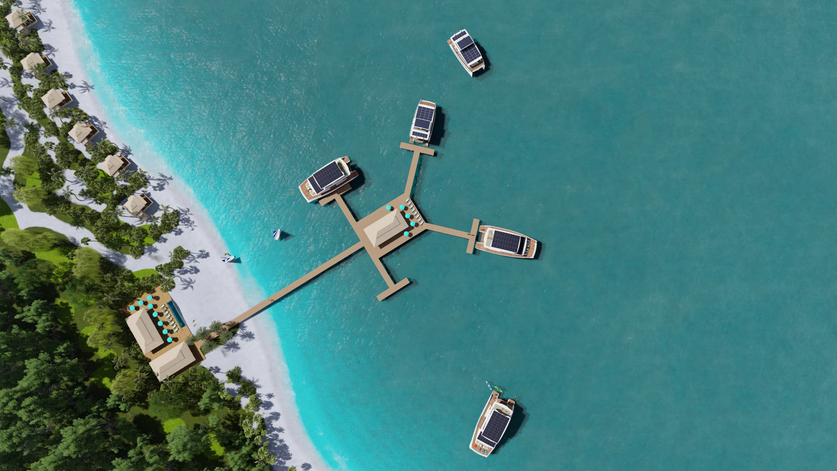 Silent Resorts floating villa resort