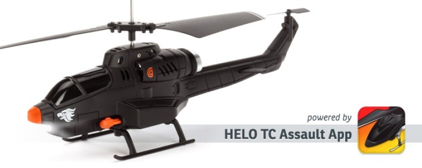 Griffin's latest version of its HELO TC toy helicopter comes with Android support and twin missile launchers