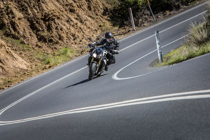 The BMW S1000R, pictured on the Great Ocean Road, Victoria (Photo: Chris Blain)