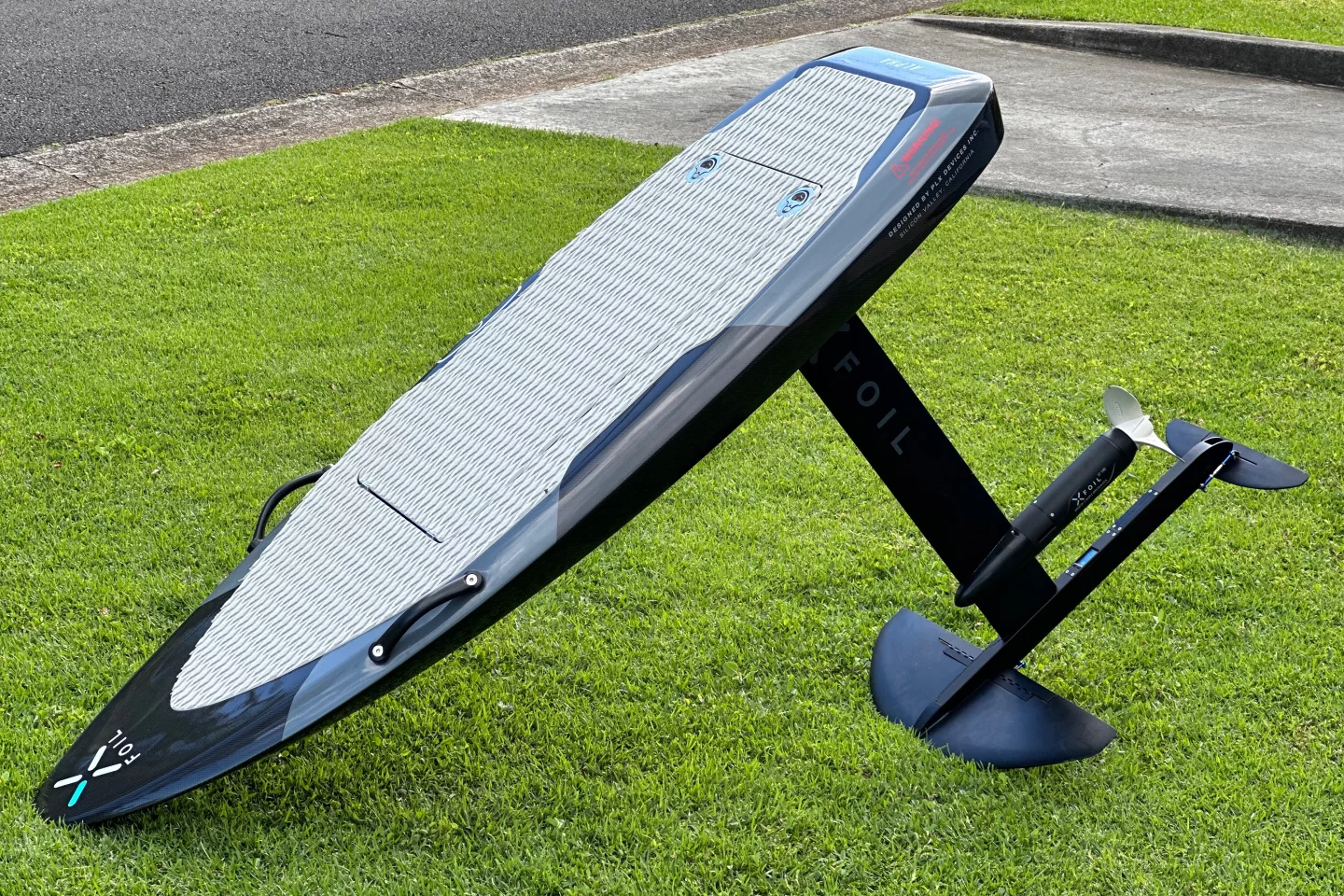 The prototype Omega system, pictured here on one of the original XFoil boards