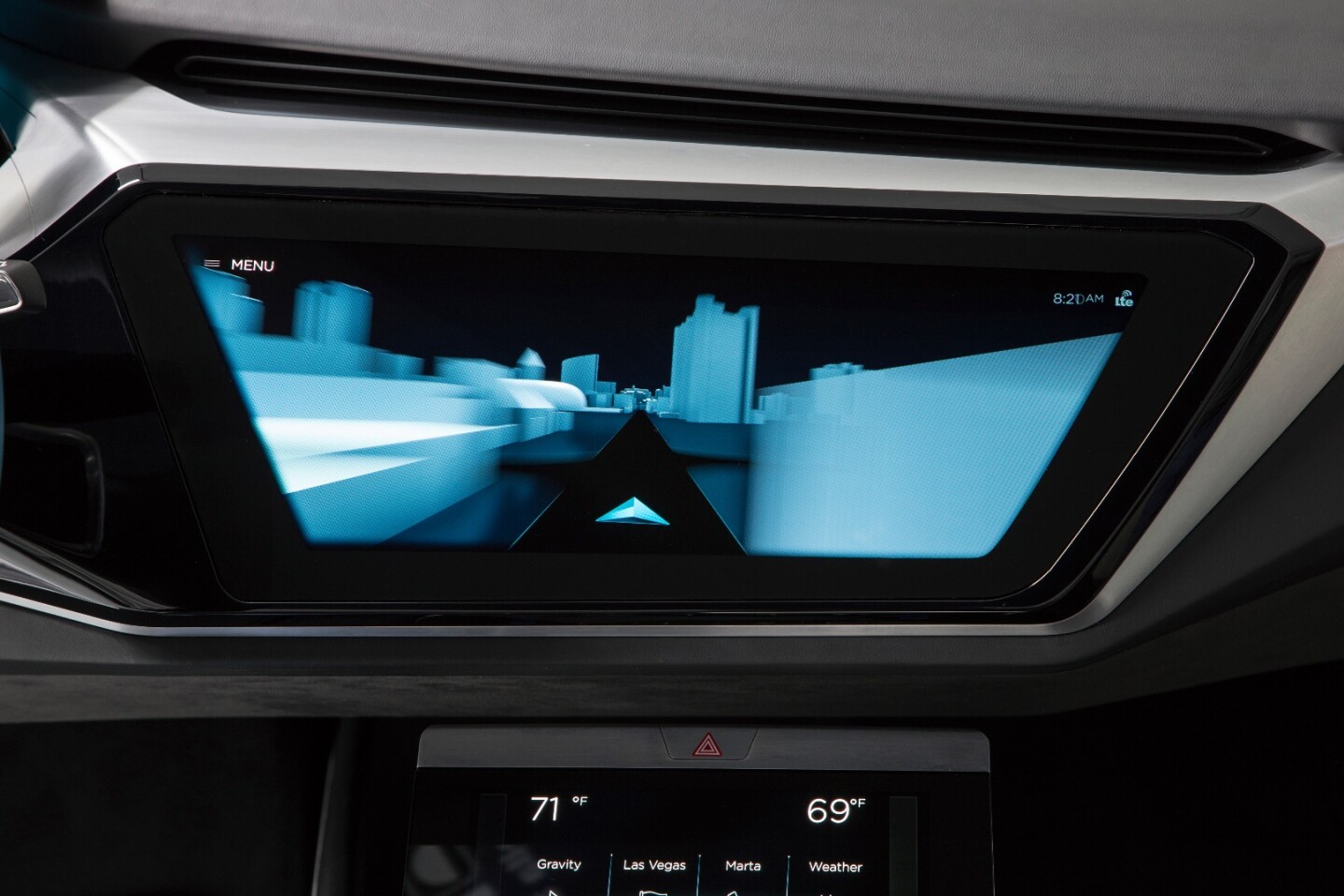 Audi shows an AMOLED-based concept interior at CES 2016