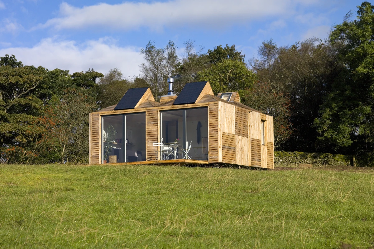 Brockloch Bothy, a holiday cottage in Scotland, is built from a number of Echo's Eco Pods (Photo: Echo)