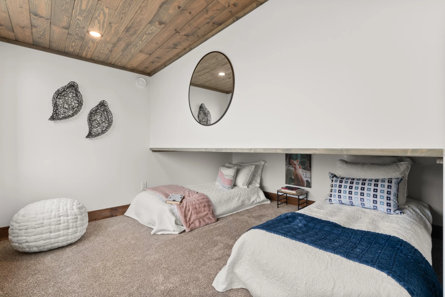 The Cypress includes a downstairs bedroom with headroom to stand upright