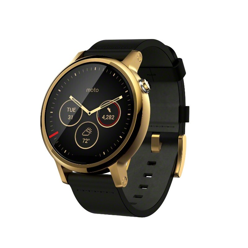 The band, bezel and case are among the features that can be customized through Moto Maker