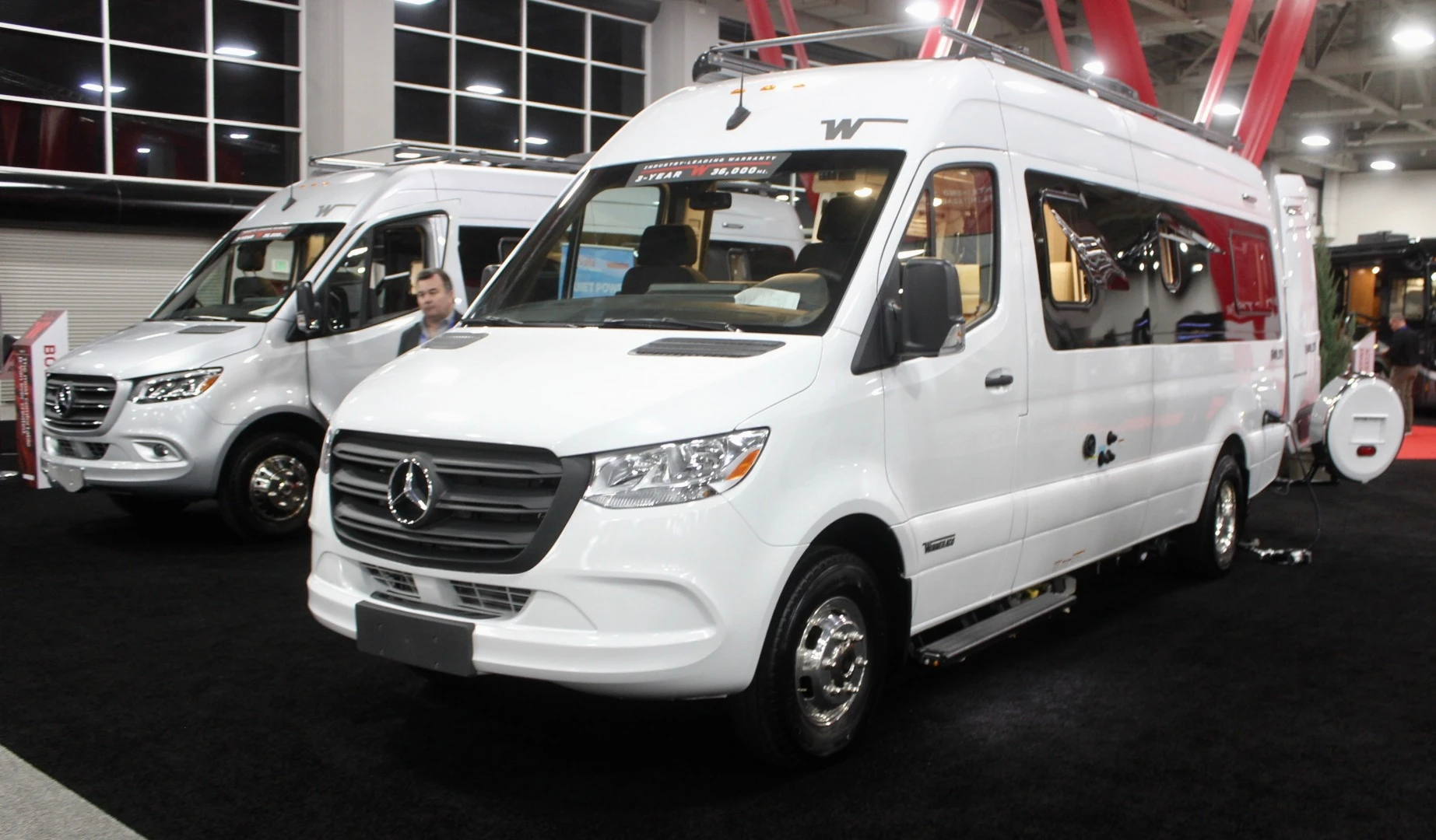 Winnebago incorporates the all-new gen-3 Sprinter into its latest motorhome, the Boldt camper van