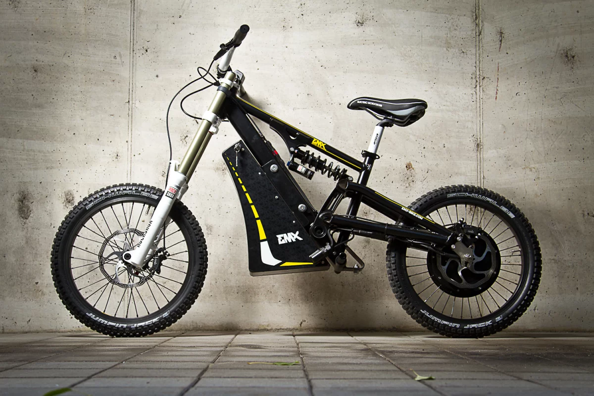 The EMX bike is offered in Street and Cross (off-road) versions