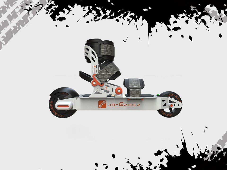 JoyErider skates have a battery life of 20 km (12 miles).