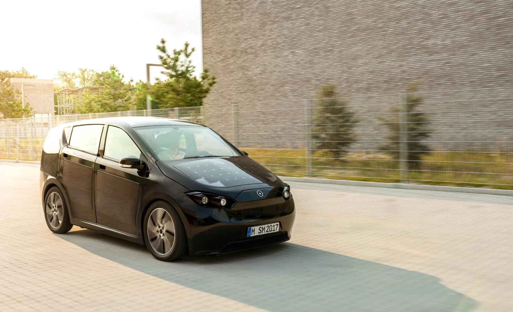 The PV panels installed in the hood, roof and body of the Sion EV are reported to add up to 30 km per day to the range of the car