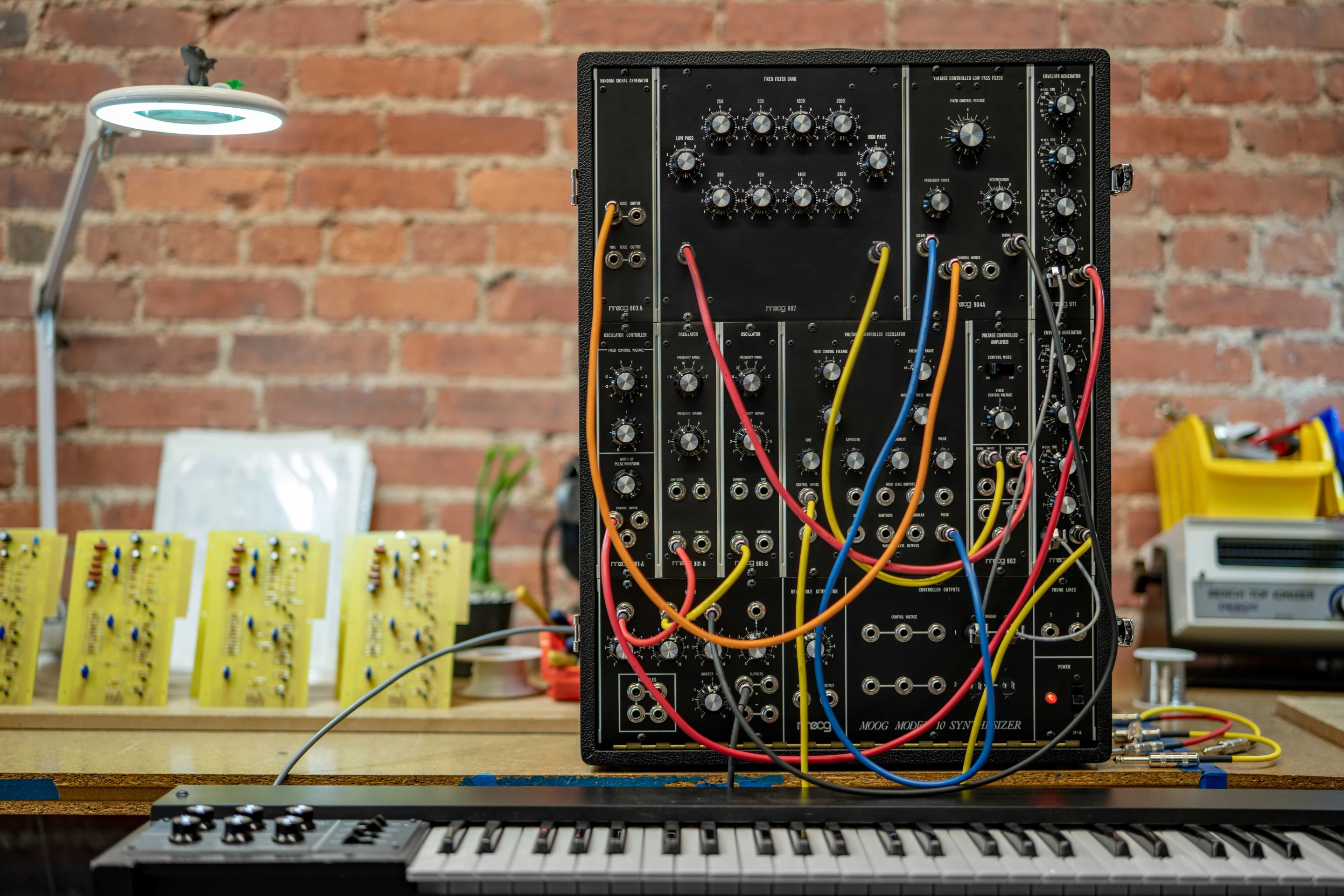 Almost 50 years after the original Moog 10 compact modular synthesizer went into production, Moog is making some more to the exact specifications of the original