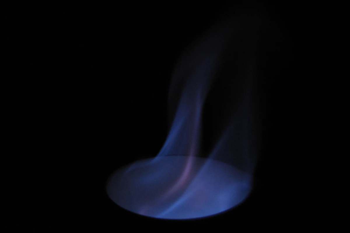 At the microscopic level, combustion can't support itself, as it does in this Petri dish filled with ethanol (Image: Kyanite)