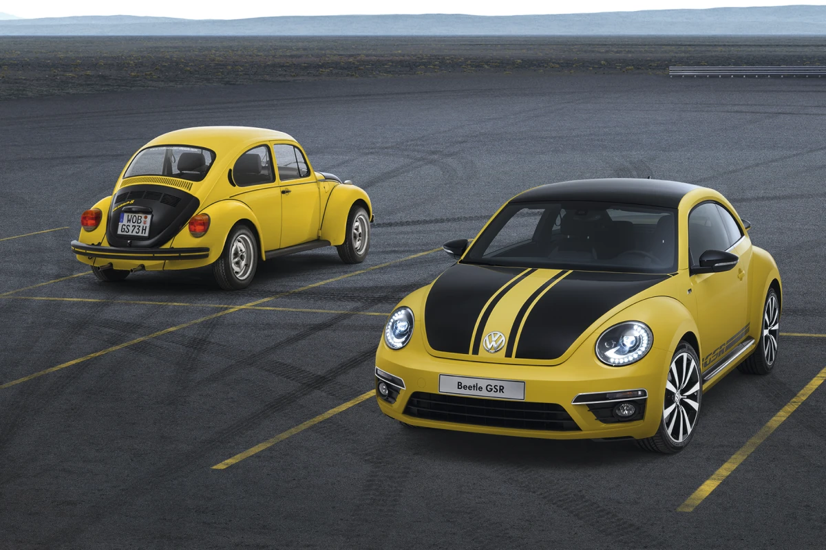Volkswagen's new Beetle GSR - only 3,500 will be made worldwide