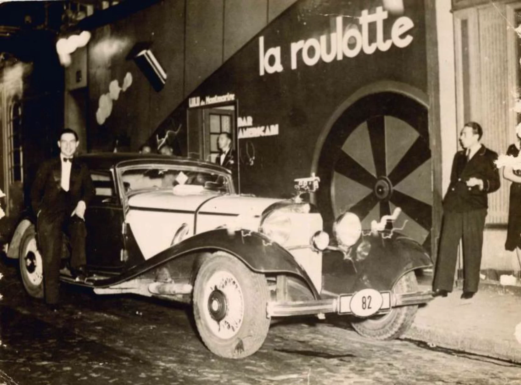 This Mercedes-Benz 540K Cabriolet A was collected by its first owner on 12 October 1936 from the Mercedes-Benz showroom in Paris. The owner of the well-known Parisian night-club Bar Americain 'La Roulotte', he regularly hosted artists of world renown such as Edith Piaf and Django Reinhardt.