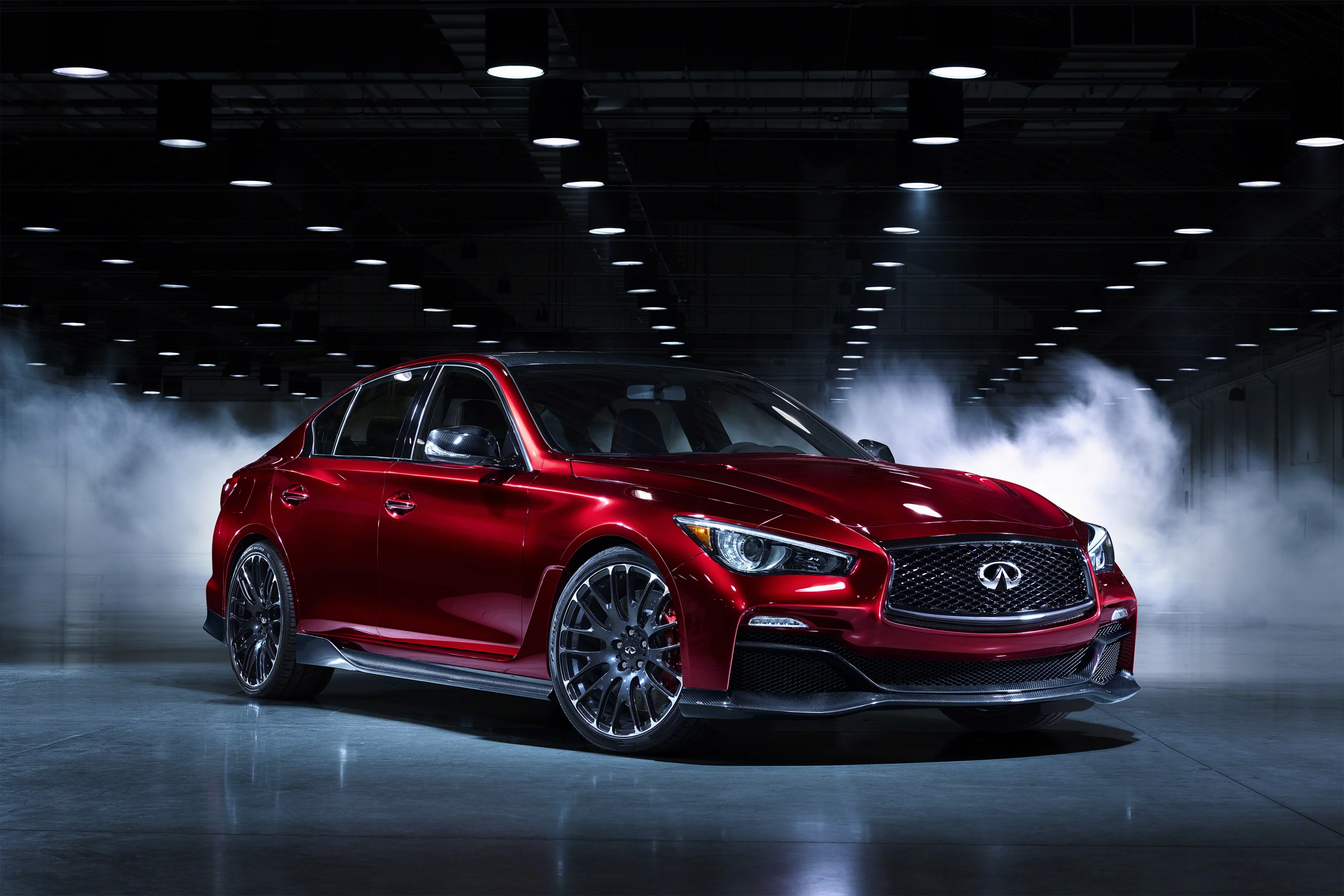 Infiniti's 560 hp Q50 Eau Rouge high-performance sedan prototype
