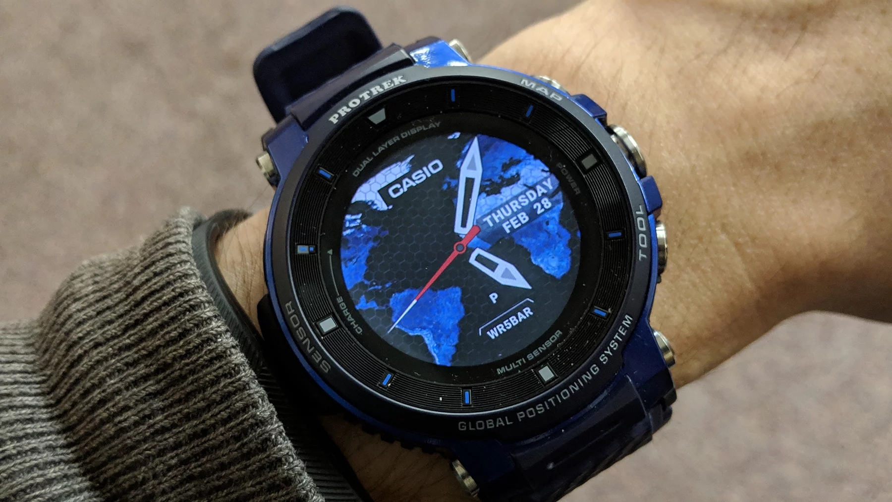 New Atlas has been giving the Casio Pro Trek WSD-F30 a test run