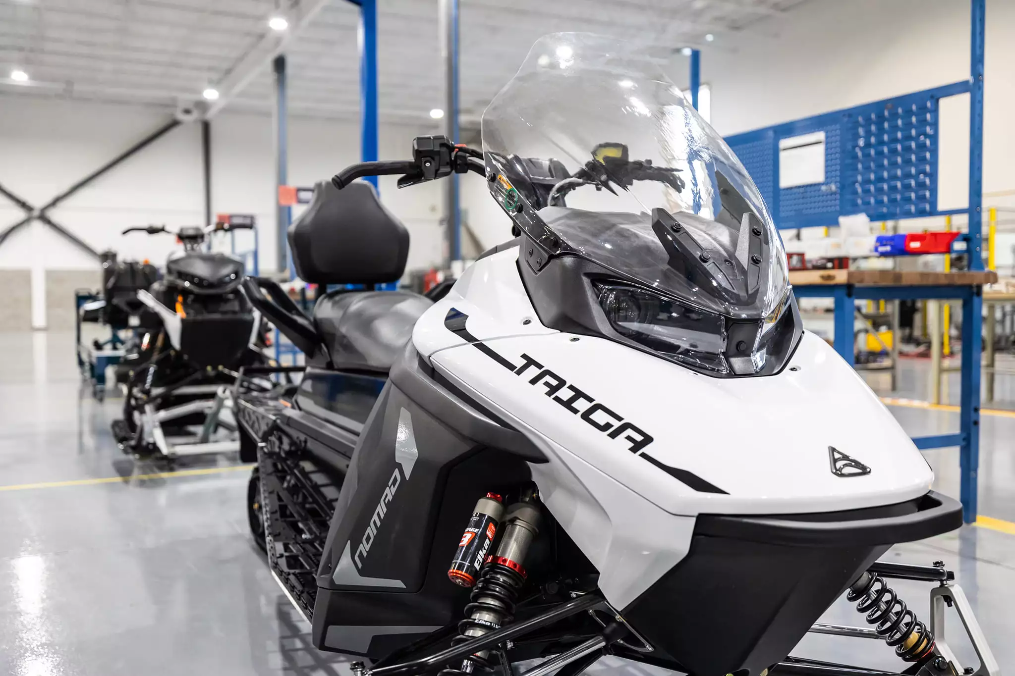 Lined up ready for shipping to customers in early 2022