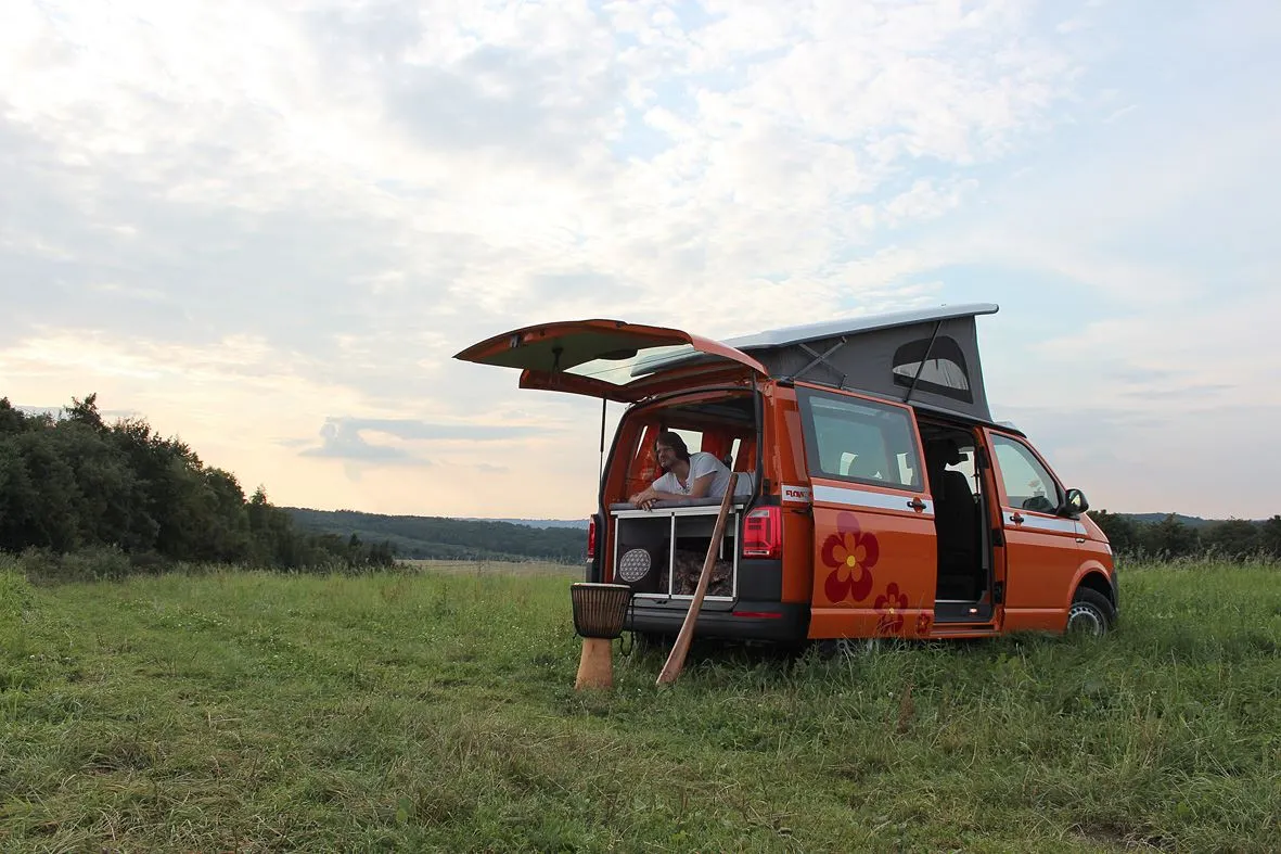 Flow Camper at camp