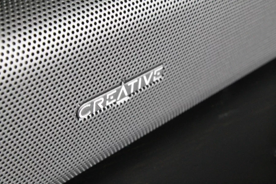 The Sound Blaster Roar has an understated grey and black look