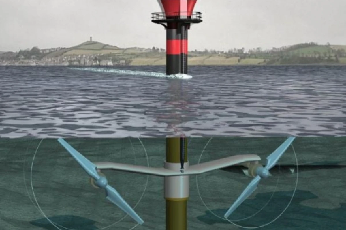 Tidal Turbines create energy efficiently and with almost no environmental impact.