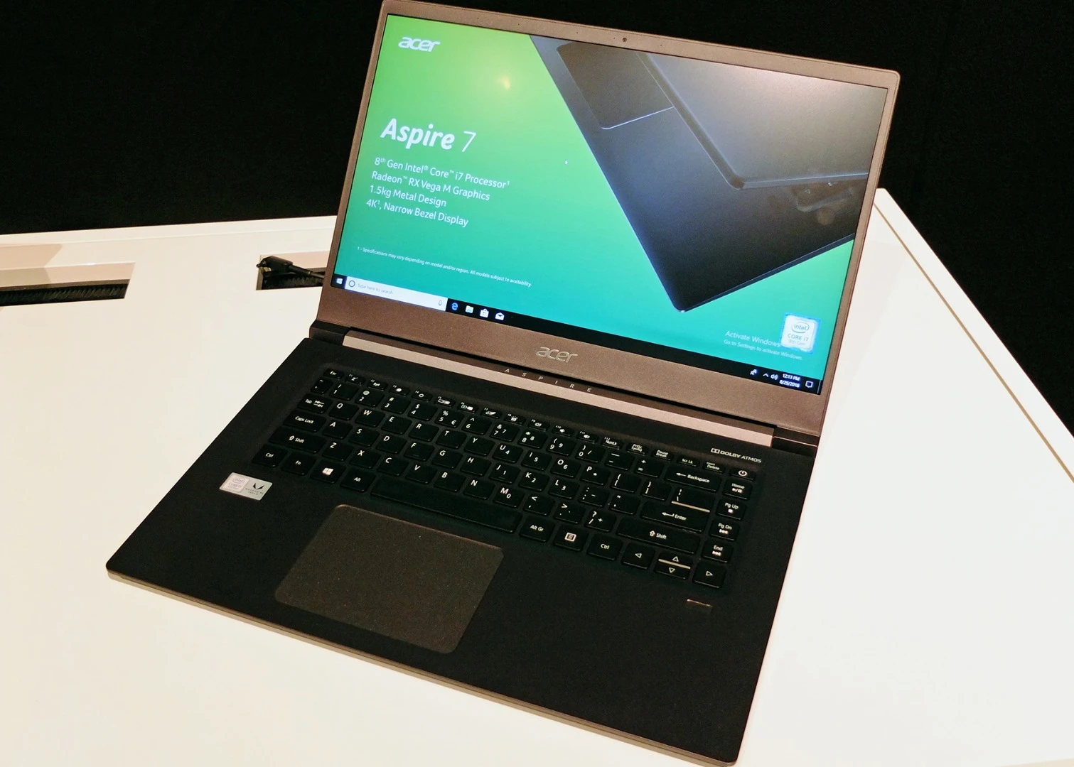 The Aspire 7 is another upgraded laptop Acer has revealed at IFA 2018