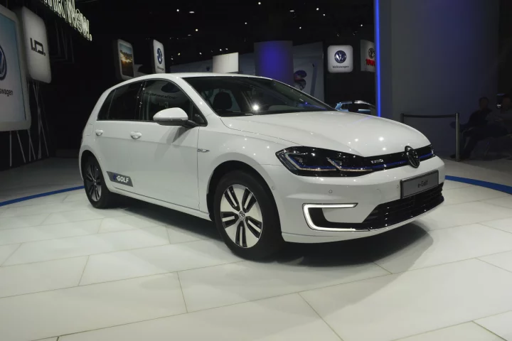 The 2017 e-Golf has premiered at Automobility LA