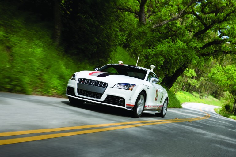 Audi's self-driving car