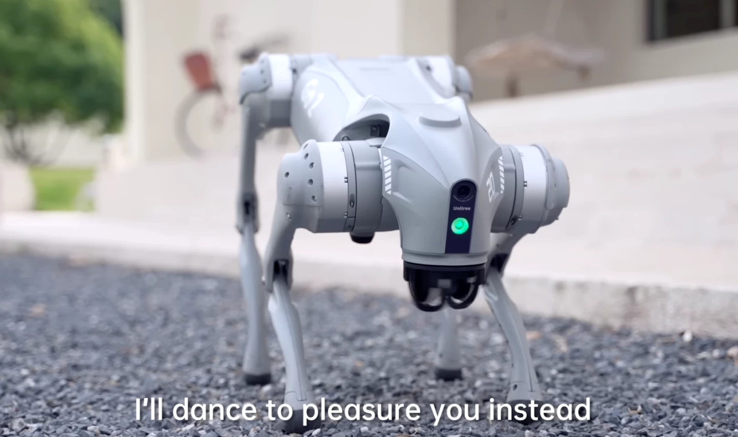 That is not cool, Fido.