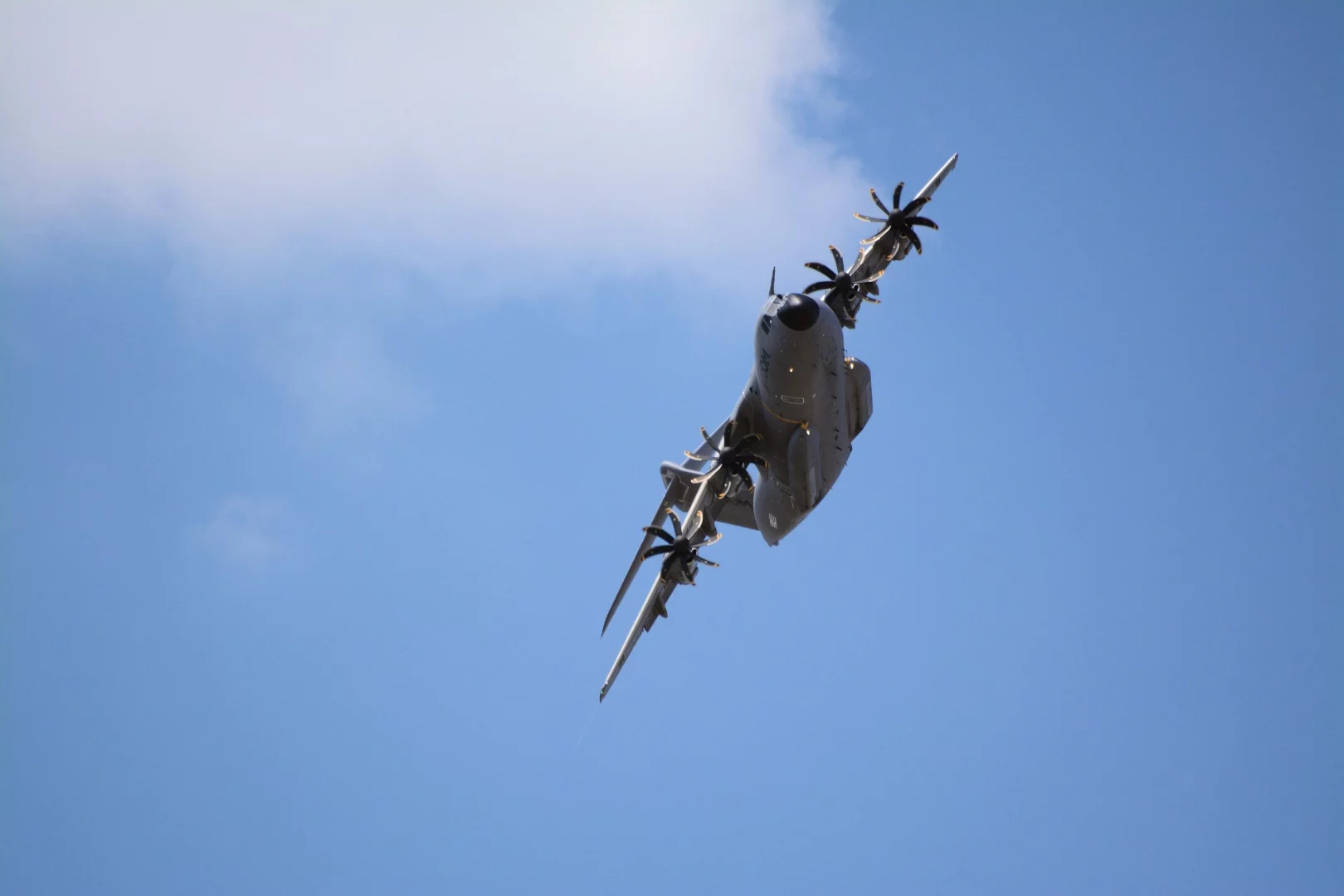 For such a behemoth, the A400M is surprisingly nimble in the air