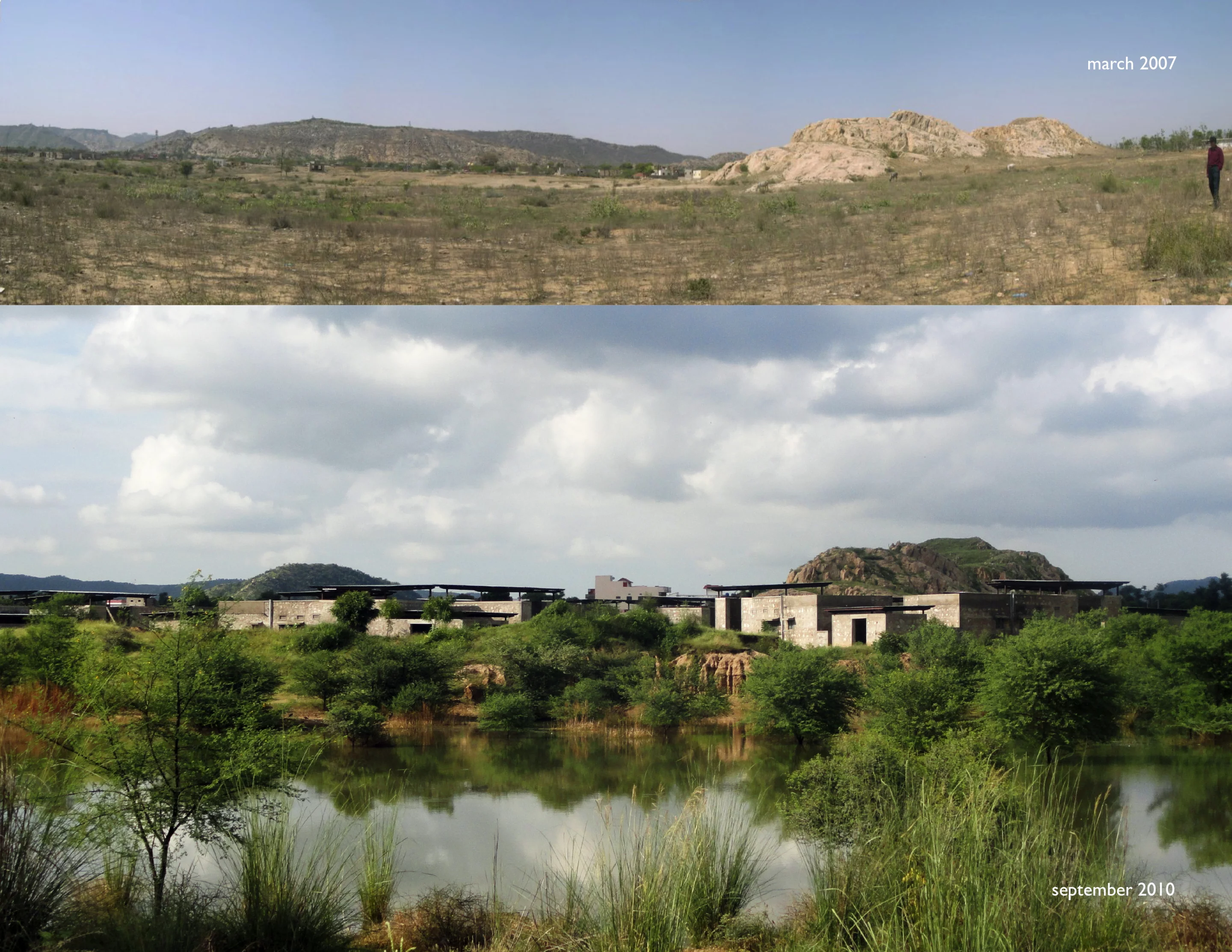 RMA Architects was required to completely re-landscape the area (Photo: Robert Stephens, RMA Architects)