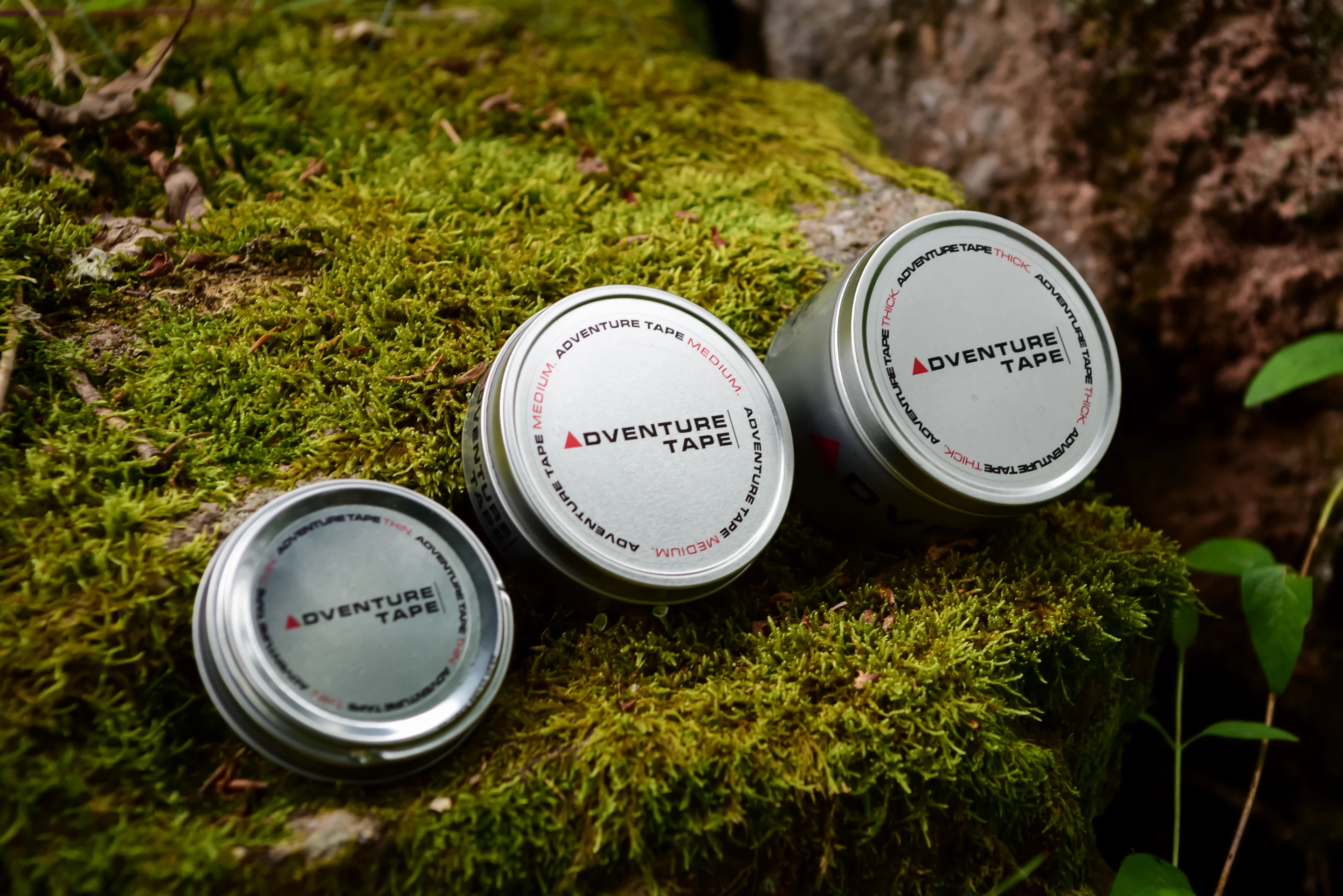 An Adventure Tape multipack includes rolls in all three sizes