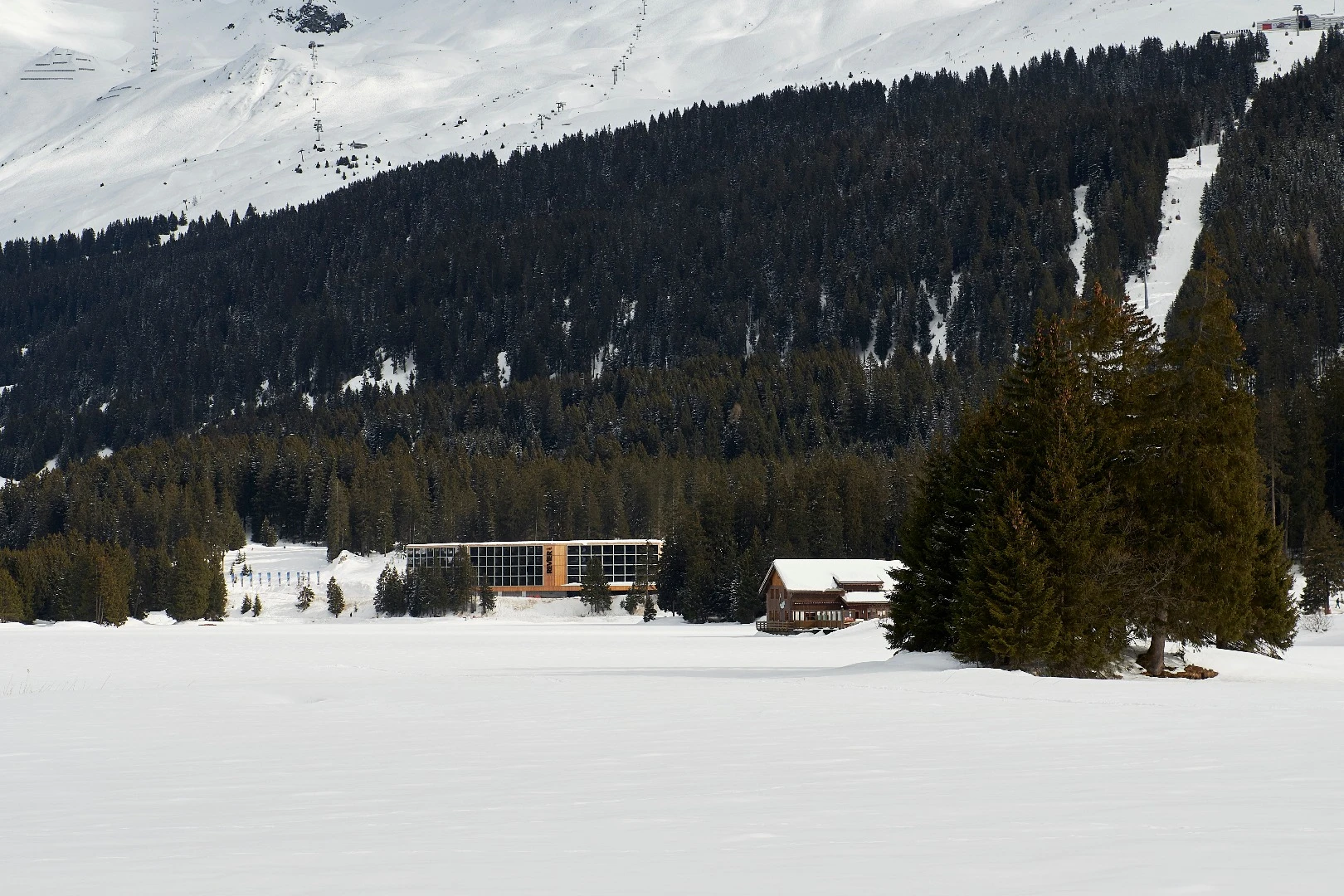 Handed over in December 2017, prices for a night in the Revier Mountain Lodge start at CHF$179 (US$187)
