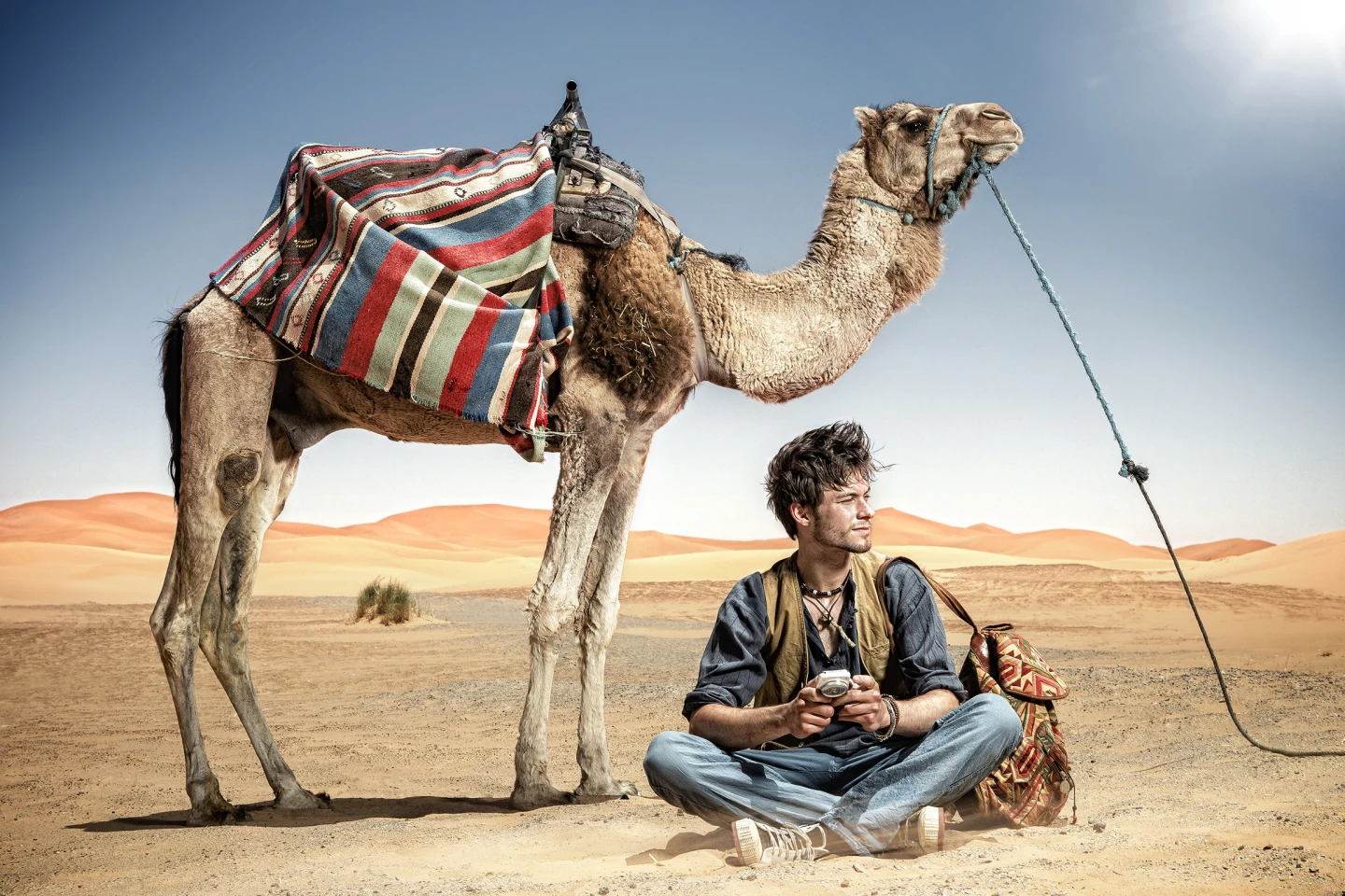 Photo Suggest gives desert traveler the hump (Image: Samsung)