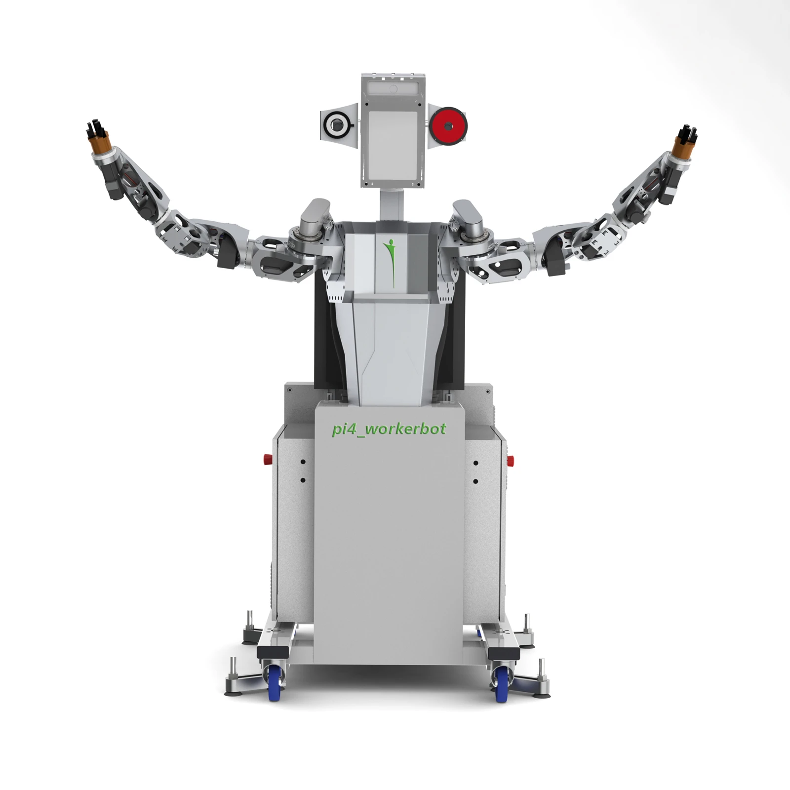 The pi4-workerbot can be adapted to a wide range of tasks (Image: pi4_robotics GmbH)