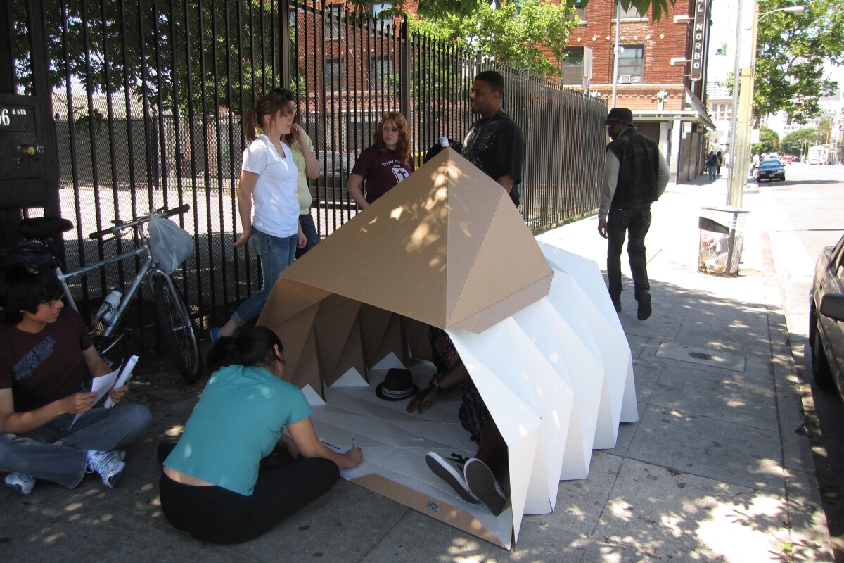 Cardborigami Fuses Cardboard And Origami To Shelter The Homeless