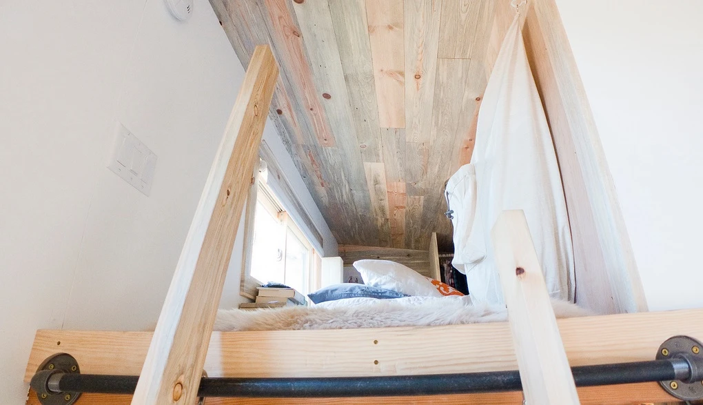 Up the ladder and into bed