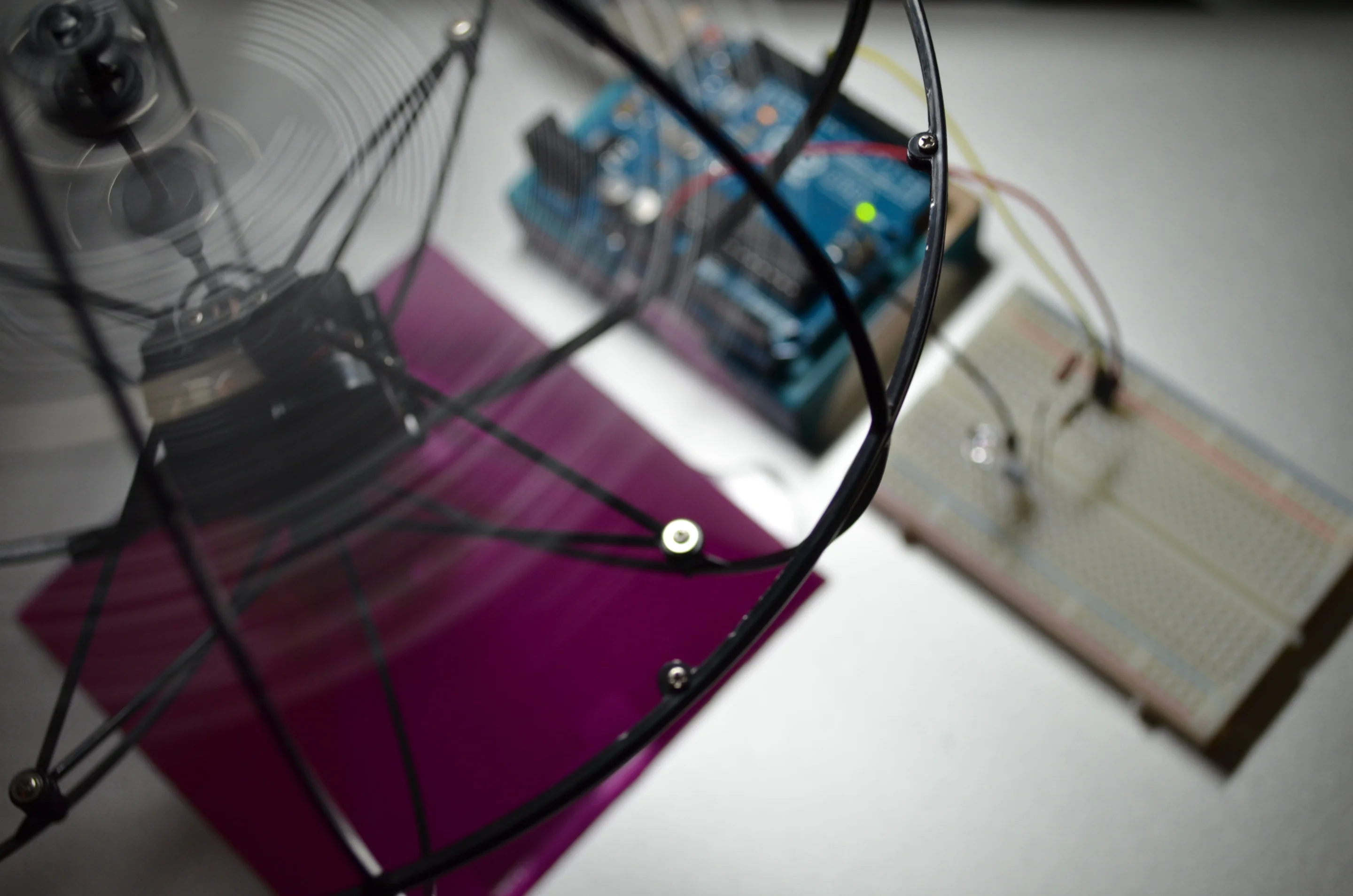 Testing and tweaking the Puzzlebox Orbit prototype ahead of mass production