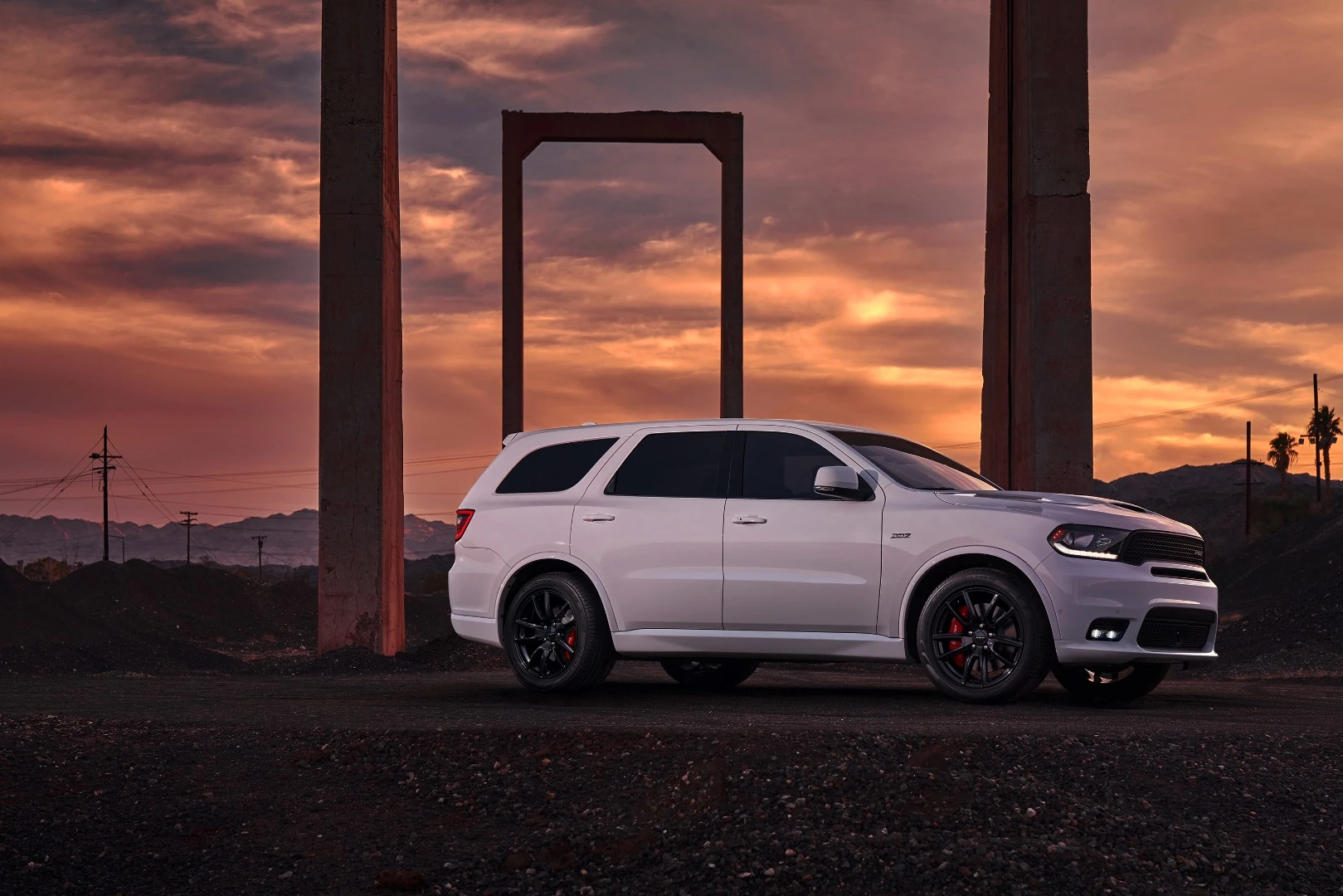 Brembo calipers bring the Durango SRT to a sure, steady stop