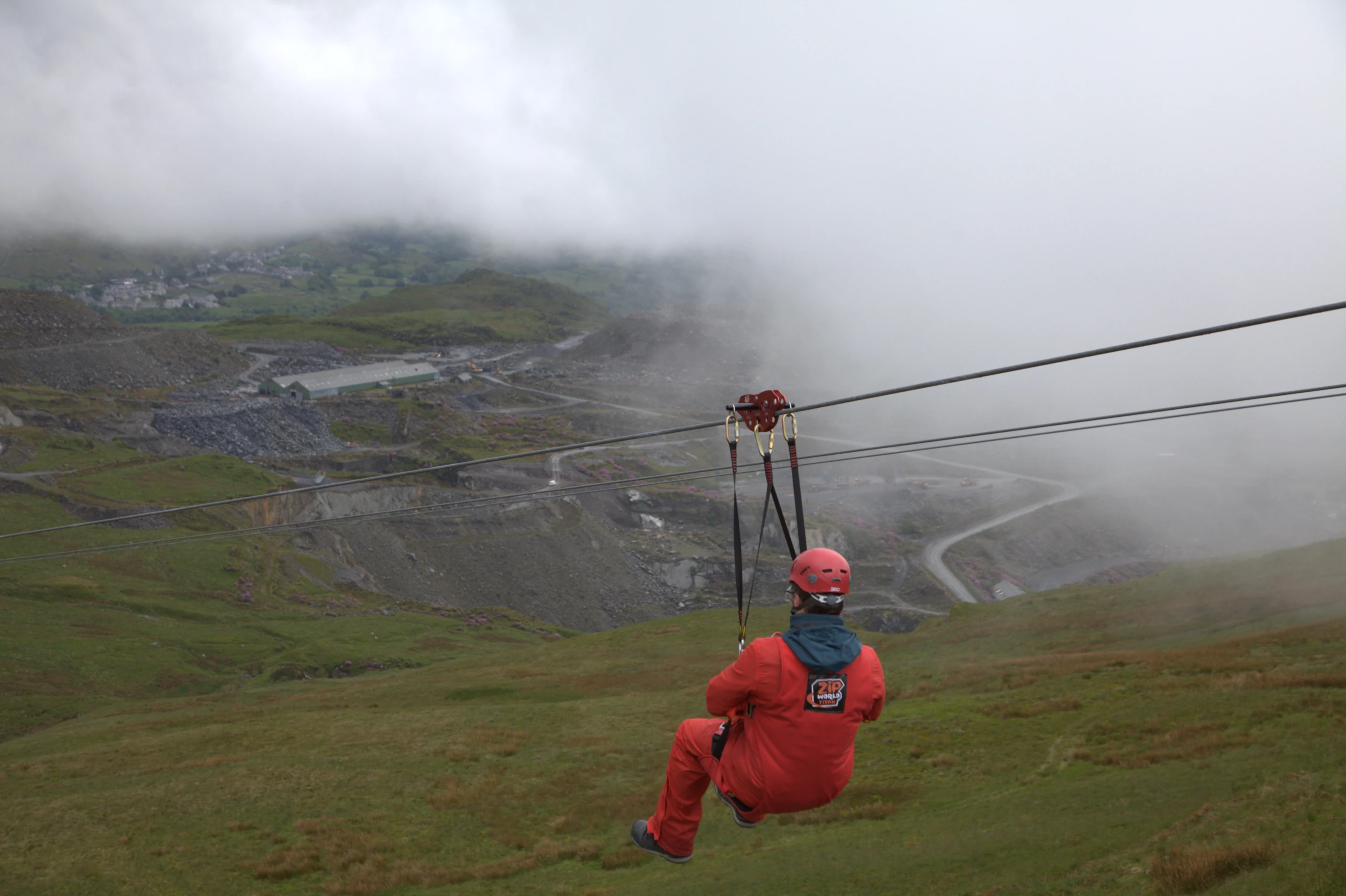 Zip World theme park currently boasts the world’s longest and fast zip wire and the world’s biggest zip zone