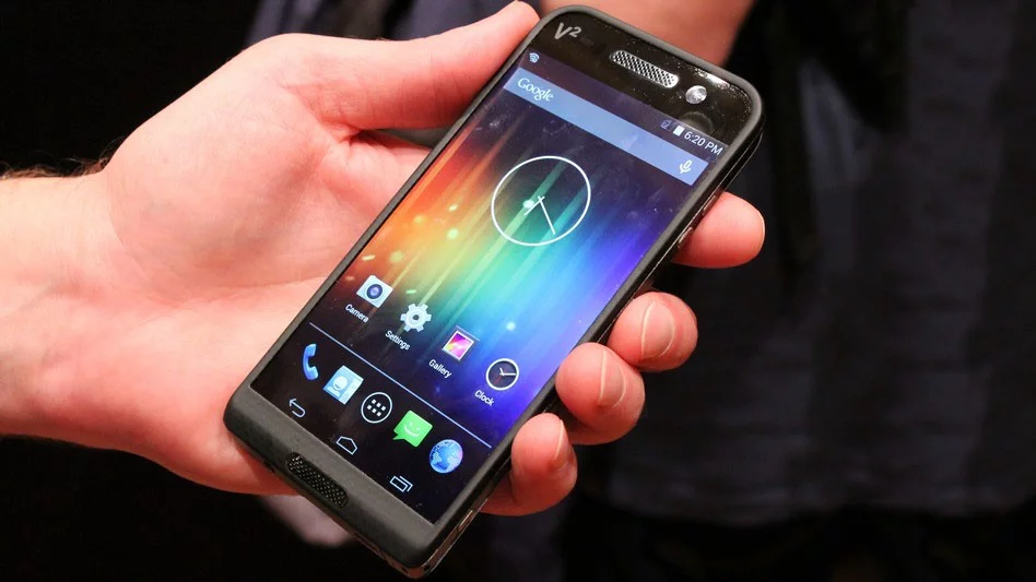The Saygus V2 is a smartphone from a little company out of Salt Lake City, Utah with ambitions to take on some of the biggest names in the business (Photo: Eric Mack/Gizmag.com)