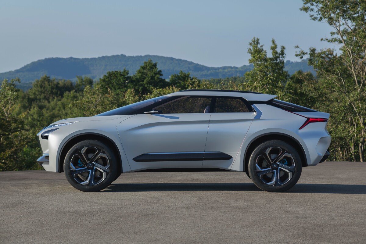 Mitsubishi eevolves with sporty, allelectric SUV concept