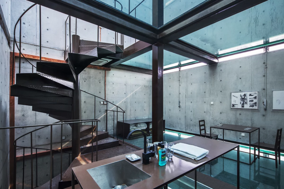 The four-story Vertical Glass House, by architectural firm Atelier FCJZ (Photo: Atelier FCJZ)
